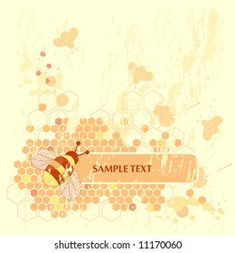 Honey Bee Banner