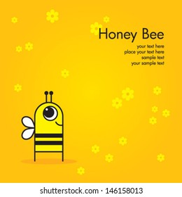 honey bee card