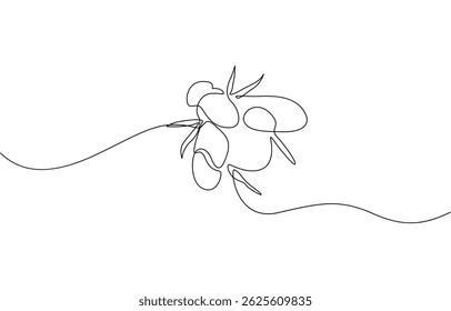 Honey bee continuous one line art drawing of vector, One continuous line drawing of a honeybee.single line drawing of a flying bee. line art isolated on a white background.
