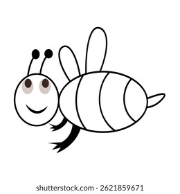 honey bee fly design illustrates 