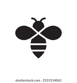 honey Bee icon web design in vector