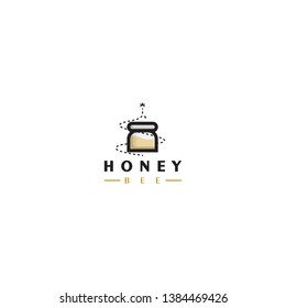 HONEY BEE LOGO MODERN TEMPLATE