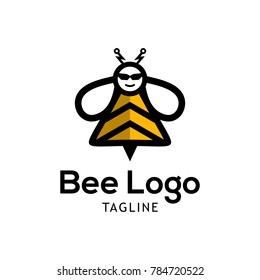 Honey Bee Logo Stock Images