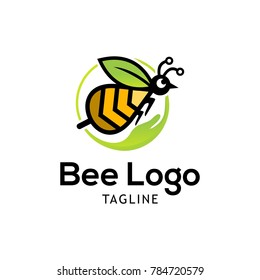 Honey Bee Logo Stock Images