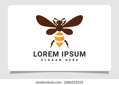 Inspiración en el diseño de la plantilla de logotipo de Honey Bee