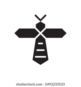 honey bee logo vector eps