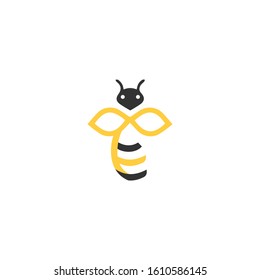 Honey Bee Logo Your Company Stock Vector (Royalty Free) 1610586145