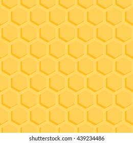 honey bee seamless pattern