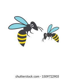 honey Bee vector icon 