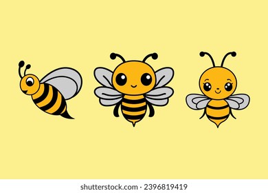 honey and bee vector icon