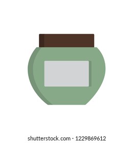 honey body scrub icon vector. flat style design