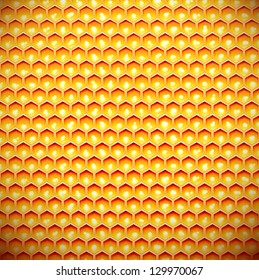 Honey comb, background. Eps 10