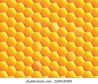 honey comb background pattern design