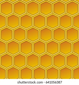 Honey comb background seamless texture pattern