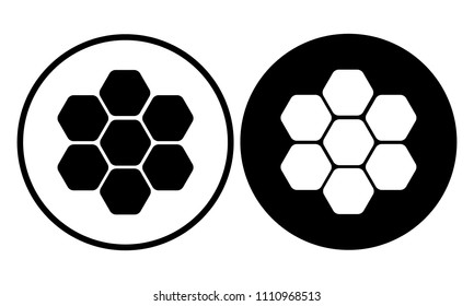 Honey comb icon