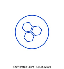 Honey comb icon