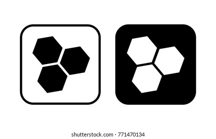 Honey comb icon