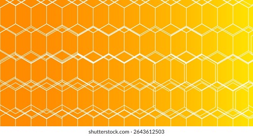 ilustração de favo de mel sobre fundo branco. hexagon.eps 10