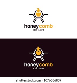 honey comb logo