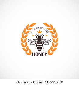 Honey Comb Logo Template Design Vector, Emblem, Design Concept, Creative Symbol, Icon