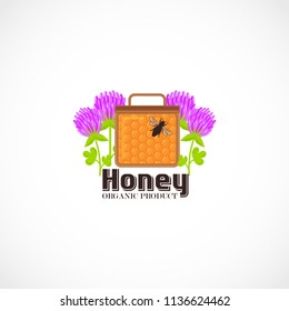 Honey Comb Logo Template Design Vector, Emblem, Design Concept, Creative Symbol, Icon