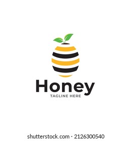 Honey Comb Logo Template Design Vector, Emblem, Design Concept, Creative Symbol, Icon