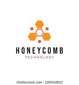 Honey Comb Logo Template Design Vector, Emblem, Honey Design Concept, Creative Symbol,