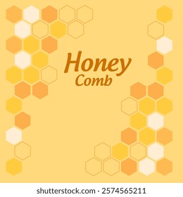 honey comb ornament pattern background