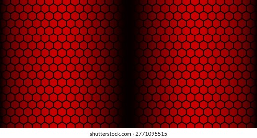 Honey comb red background eps10
