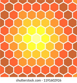Honey Comb Vector