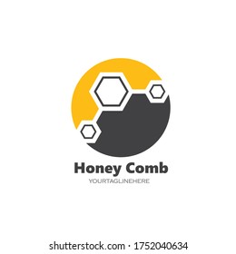 honey comb vector icon illustration design 