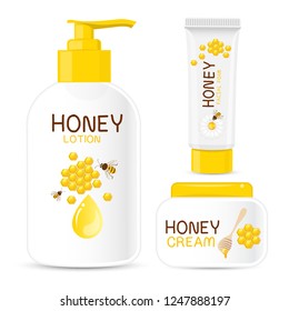 Honey Cosmetic Packaging Set