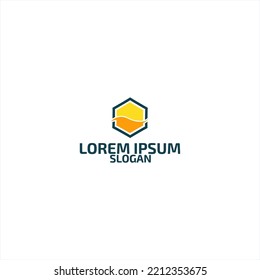 Honey Design Concept, Creative Symbol,logo icon simple.