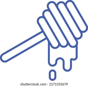 Honey Dip vector icon. Can be used for printing, mobile and web applications.