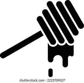 Honey Dip vector icon. Can be used for printing, mobile and web applications.