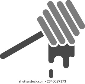 Honey Dip vector icon. Can be used for printing, mobile and web applications.