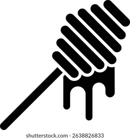 Honey Dip vector icon. Can be used for printing, mobile and web applications.