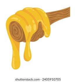 honey dipper drop. bee spoon. dripping syrup. sweet nectar