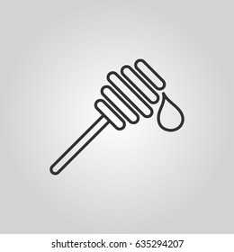 honey dipper icon