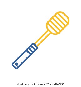 Honey dipper vector icon. Kitchen appliances. Graph symbol for cooking web site design, logo, app, UI