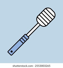 Honey dipper vector isolated icon. Kitchen appliances. Graph symbol for cooking web site design, logo, app, UI