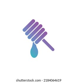honey dipper vector for website symbol icon presentation