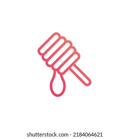 honey dipper vector for website symbol icon presentation