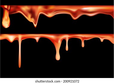 Honey Drip Vector