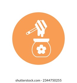 Honey drip Vector icon which can easily modify or edit

