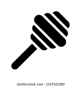 Honey dripper icon vector illustration line style