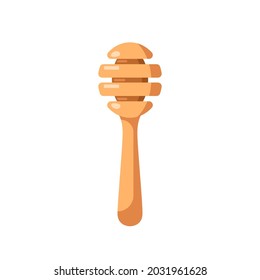 El vector del símbolo de la toma de miel. diseño de logotipo.
