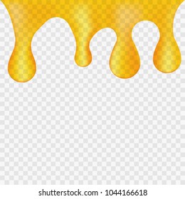 Honey dripping background