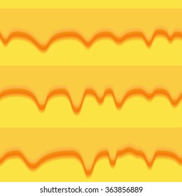honey drips seamless patterns