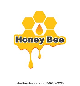 honey drop  vector icon 